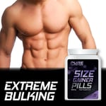 PURE NUTRITION SIZE GAINER PILLS – EXTREME BULKING PILL BODYBUILDER WEIGHT GAIN