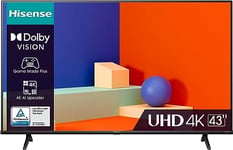 HISENSE 43E63KT Téléviseur LED 43 Pouces UHD 4K Smart TV