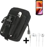 big Holster for Ulefone Power Armor 13 + earphones pouch sleeve belt bag cover c