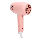 (Pink)1000w Mini Hair Dryer Blow Dryer Electric Hair Drying Tool LVE
