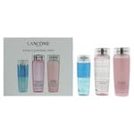 Lancome Your Cleansing Trio Skincare Gift Set Cleanser + Toner