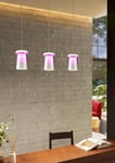 EGLO Chiusello-Z Smart Lång Pendellampa – Vit - RGB + Justerbart Vitt - Zigbee & Bluetooth