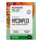 Mushrooms For Life Organic Mycomplex - 60g Powder