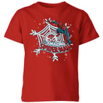Marvel Spider-Man Kids' Christmas T-Shirt - Red - 3-4 ans