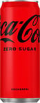 Coca-Cola Zero Sugar burk Sleek can