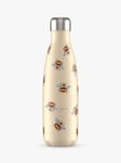 Chilly's Emma Bridgewater Bumblebee Vacuum Insulated Leak-Proof Drinks Bottle, 500ml, Cream/Yellow