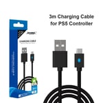Wire with Indicator for Sony PS5 USB Charger Cable Data Cable for Switch Pro