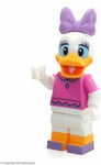 LEGO Disney Exclusive MiniFigure - Daisy Duck (Dark Pink Top) From disney Castle