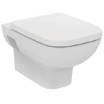 Ideal Standard i.life A vägghängd toalett, utan spolkant, vit