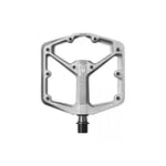 Crank Brothers Stamp 2 Flat Pedals - Forged Aluminium Body - Large (Silver)