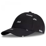 Hugo Boss Jake-M All-Over Logo Cap Black 003 50516141
