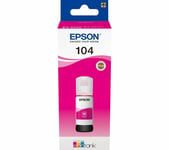 Epson 104 Magenta Epson EcoTank Printer Ink Bottle C13T0P340