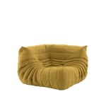 Ligne Roset - Togo Corner Seat, Fabric Cat. S Alcantara Curry - Soffor - Michel Ducaroy - Gul - Skum