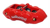 Wilwood Disc Brakes 120-11711-RD bromsok, fram, D8-6, 6-kolv, för 31,8mm skiva, röd, höger