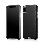 iCarer Luxury Cover - Skal - iPhone X/Xs - Svart