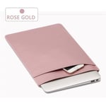 Sacoche SOYAN Double couche pour 13-pouces MacBook Air/Pro - Rose Gold