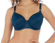 Freya Starlight Idol Bra Blue Size 30F Underwired Padded Balcony T-Shirt 5200