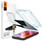 [2-Pack] Spigen iPhone 16 Pro Skärmskydd Härdat glas TR. EZ Fit Privacy