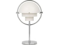 Multi-Lite Portable Bordlampe White/Chrome - GUBI