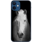 Apple iPhone 12 mini Transparent Mobilskal Häst