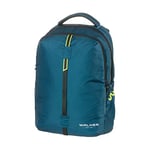 Walker 42125-370 - Sac à dos Elite Steel Blue avec 2 compartiments, poche arrière zippée, rembourrage dorsal, système de portage réglable en hauteur et sangles réglables