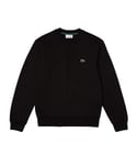Lacoste Mens sweater - Black Cotton - Size X-Large