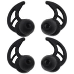 2 Pairs Earbud Covers Silicone for Sony WF-1000XM3/WI-1000X Earphones Black