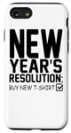iPhone SE (2020) / 7 / 8 New Year's Resolution Buy New - Funny Case