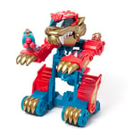 SUPERTHINGS Wild Tigerbot - Robot Tigre Transformable Le Robot se transforme en véhicule Comprend 1 Wild Kid Exclusif et 1 Wild SuperThing Exclusif
