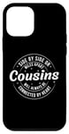 Coque pour iPhone 12 mini Side By Side Or Miles Apart, Cousin Will Always Connected