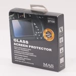 MAS - Heavy Duty Glass Screen Protector for Nikon D7100 - Made in Japan (8261BL)