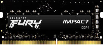 Fury Impact Black 16GB DDR4 3200MHZ SODIMM KF432S20IB/ 16