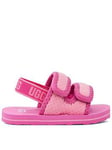 UGG Toddler Lennon Slingback Sandal, Pink, Size 6 Younger