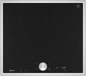 Neff T56stf1l0, Svart, Inbyggd, 60 Cm, Induktionshäll Med Zon, 4 Zone(S), 4 Zone(S)