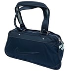 New Vintage NIKE Womens Small Gym Holdall Bag BA2555 Dark Blue