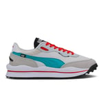 Puma Style Rider Lace-Up Grey Synthetic Mens Trainers 373381_04