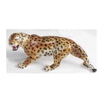 Leopard Smygande Liten Porslinsfigur 41x16cm