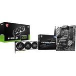 MSI NVIDIA GeForce RTX 4060 Ti Ventus 3 X 16G OC & B760 B760 Gaming Plus WiFi Carte Mère, ATX - pour Processeurs Intel Core 14e, 13e & 12e Gen