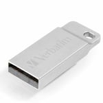 Verbatim Pendrive 64GB USB-A 2.0 Metal Executive - Silver