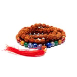 Mala Chakra Rudraksha 108 Beads