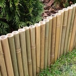 Bordure à planter en bambou - bois