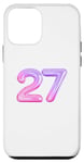 iPhone 12 mini 27 Year Old Birthday Number Twenty Seven Birthday Balloon 27 Case