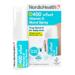 NordicHealth DLUX D3-vitaminspray småbørn/spædbørn (15 ml)