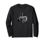 Hasselblad Retro Camera Design for Photographers Long Sleeve T-Shirt
