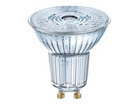 Osram Star - Led-Spotlight - Form: Par16 - Gu10 - 4.3 W (Motsvarande 50 W) - Klass G - Svalt Vitt Ljus - 4000 K