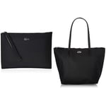 Lacoste Pochette Anna Femme Noir Krema Petit Sac Cabas Concept Femme Noir