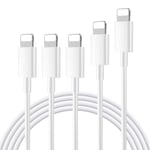 iPhone Charger Cable 5Pack, Everdigi Lightning Cable 1M/2M/3M Fast Charging Long iPhone Charger Lead Compatible with iPhone 13/12/11/SE/Pro/XS/XR/X/8/7/6S/5S iPad/Pro and More