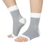 Neuropatisockor för lindring - Kompressionsstrumpor VITA L/XL White L/XL