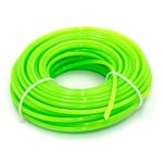 Vhbw - Fil de coupe universel pour tondeuse, débroussailleuse, coupe-bordure - Fil de rechange, vert, 3 mm x 15 m, rond