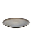 Raw Metallic Brown - Dinner Plate Home Tableware Plates Dinner Plates Brown Aida